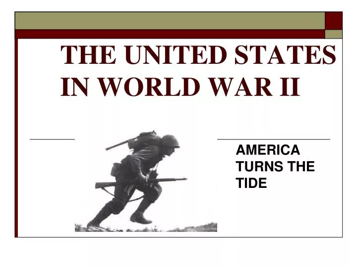 the united states in world war ii n.