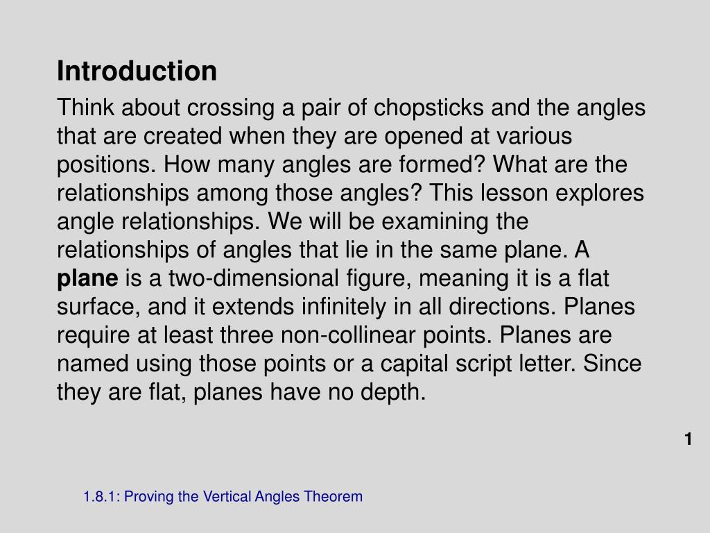 PPT - Exploring Angle Relationships Lesson PowerPoint Presentation ...