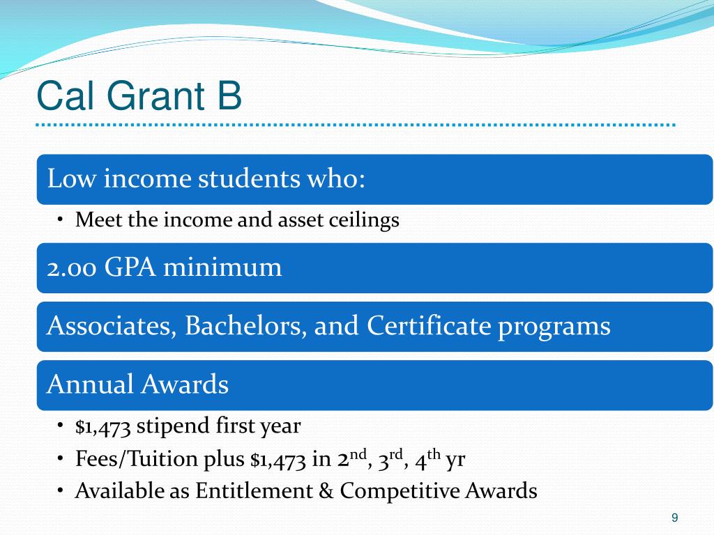PPT Cal Grants Overview PowerPoint Presentation, free download ID