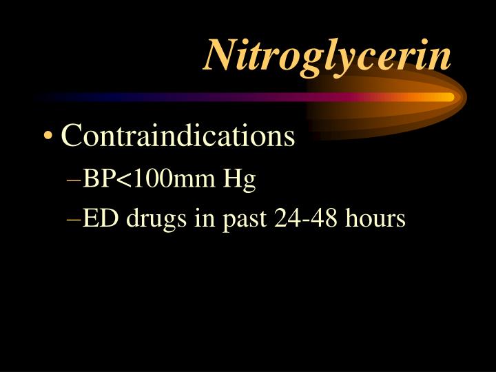 does nitroglycerin keep you awake