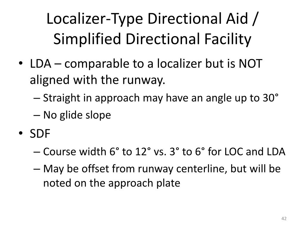 nonprecision localizer nonprecision localizer