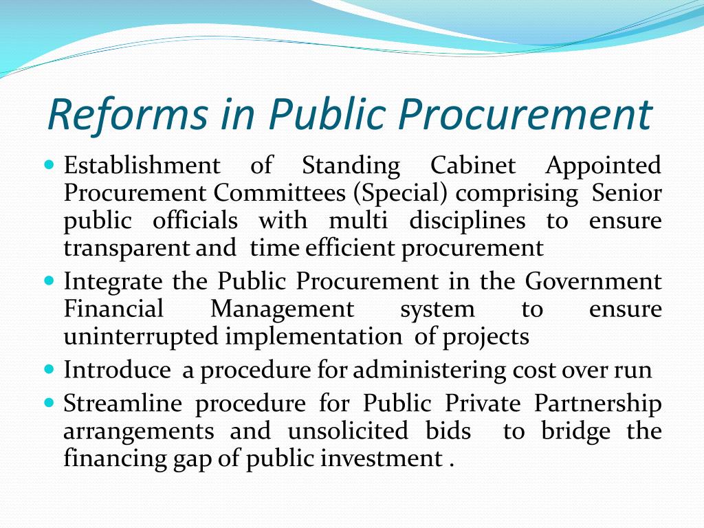 PPT Significance of Public Procurement in Sri Lanka PowerPoint