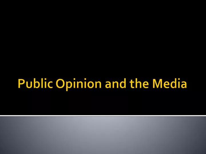 the role of media in shaping the public opinion Abstract in our democratic society, mass media is the driving force of public opinion media sources such as internet, newspaper, news-broadcasts, etc, play significant roles in shaping a person’s understanding and perception about the. the role of media in shaping the public opinion Abstract in our democratic society, mass media is the driving force of public opinion media sources such as internet, newspaper, news-broadcasts, etc, play significant roles in shaping a person’s understanding and perception about the.