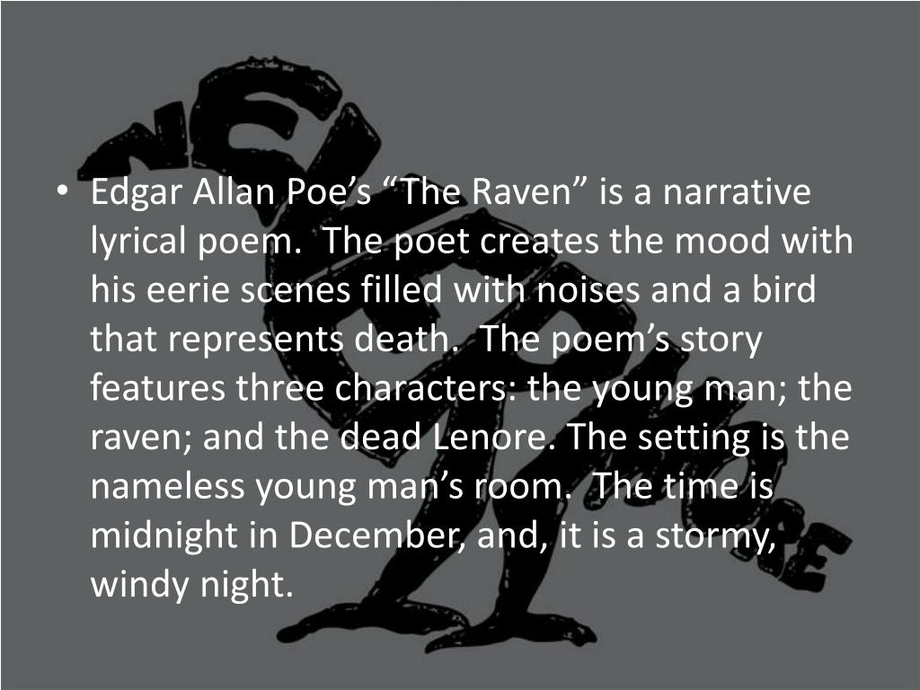 edgar allan poe the raven meaning