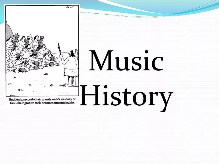 presentation about music history