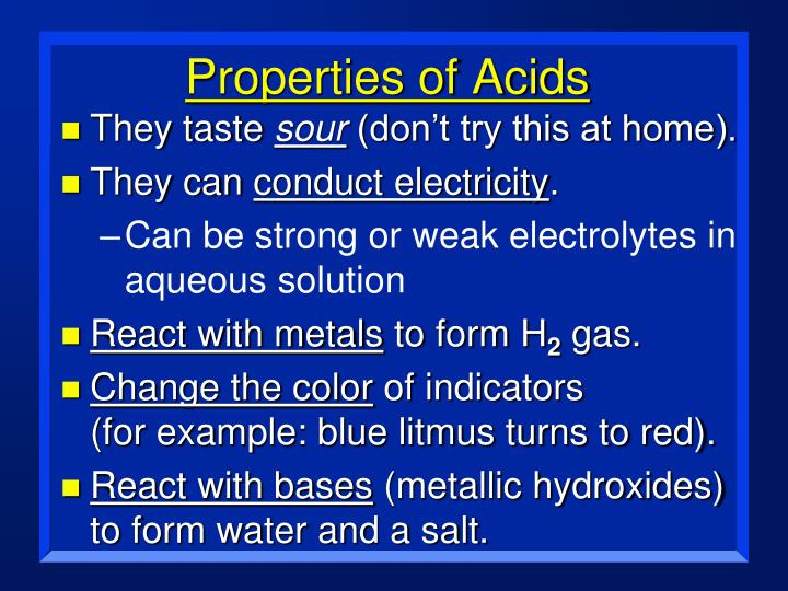 PPT - Chapter 19 “ Acids, Bases, and Salts ” PowerPoint Presentation ...