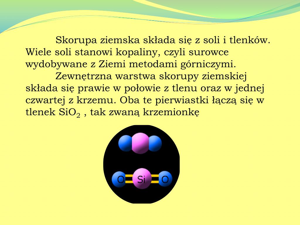 Sole To Zwiazki Chemiczne Zbudowane Z PPT - Sole wokół nas PowerPoint Presentation, free download - ID:1995555