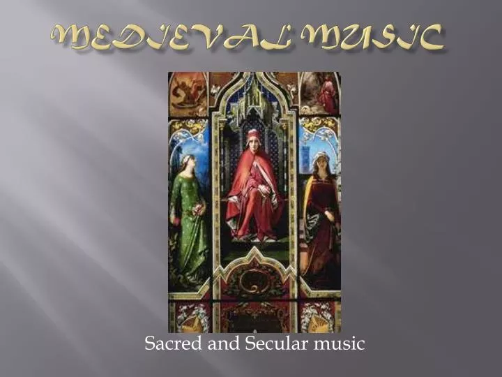 medieval music n.