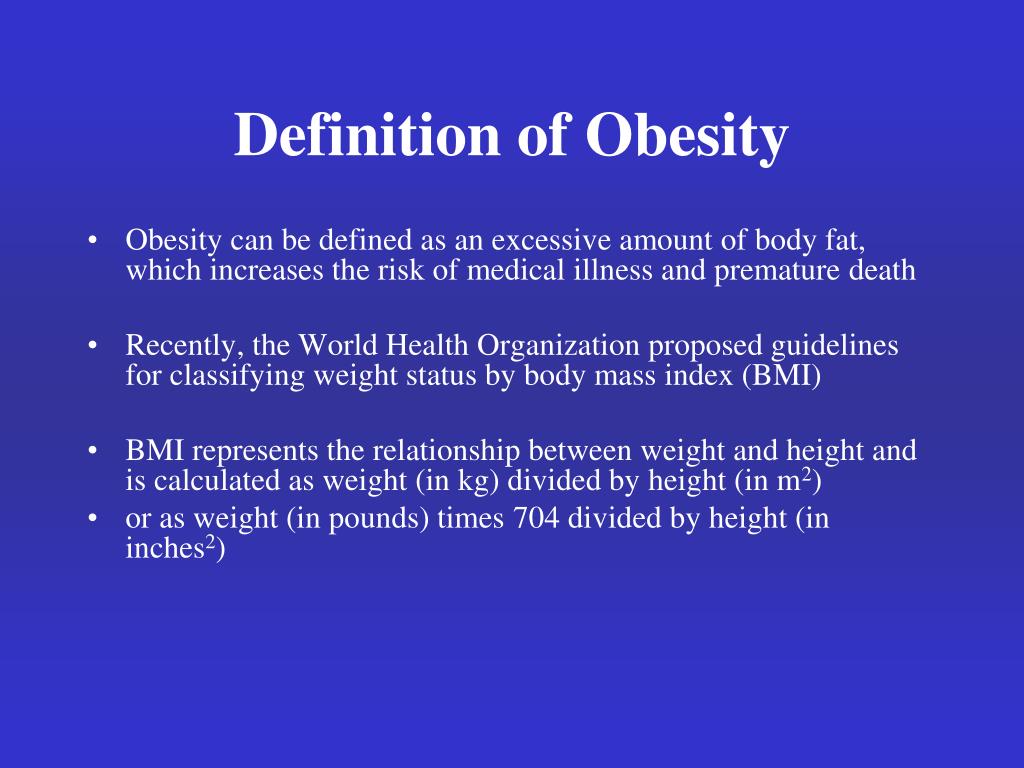 Ppt Epidemiology Of Obesity Powerpoint Presentation Free