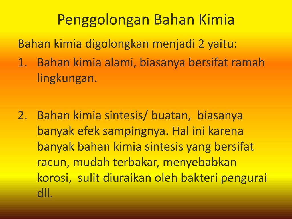 PPT BAHAN  KIMIA  DALAM RUMAH TANGGA PowerPoint 