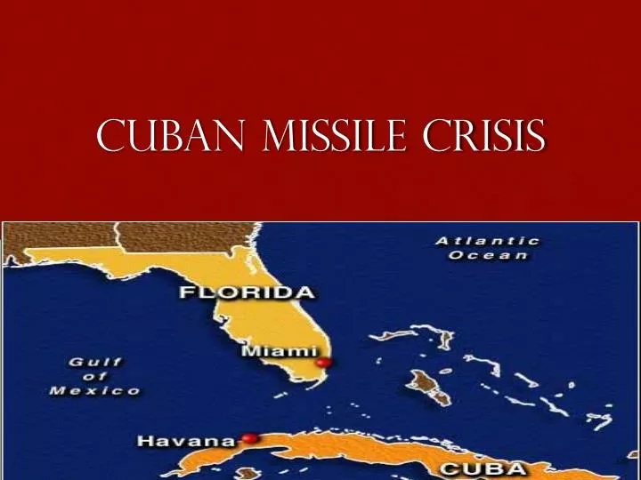 cuban missile crisis n.