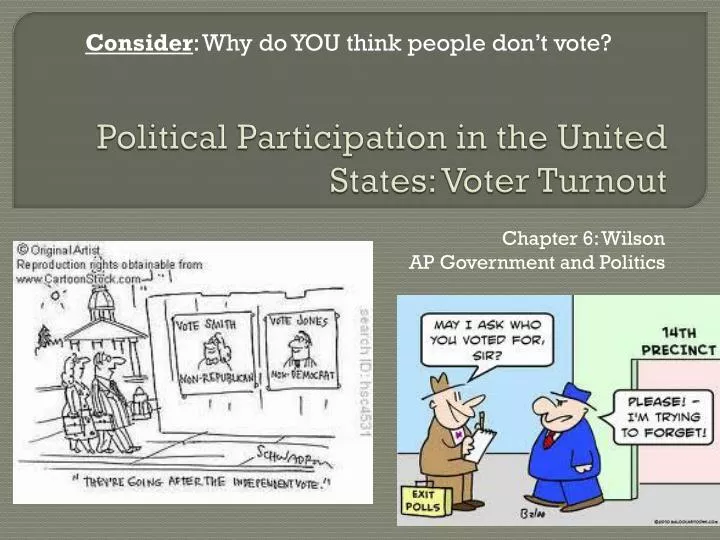 political participation in the united states voter turnout n.