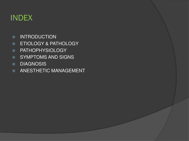 ppt anesthesia for a