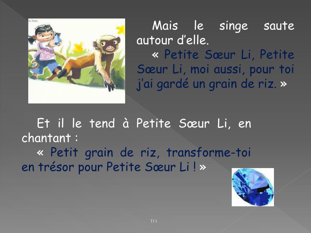 LES TROIS GRAINS DE RIZ Agnès BERTRON. - ppt télécharger