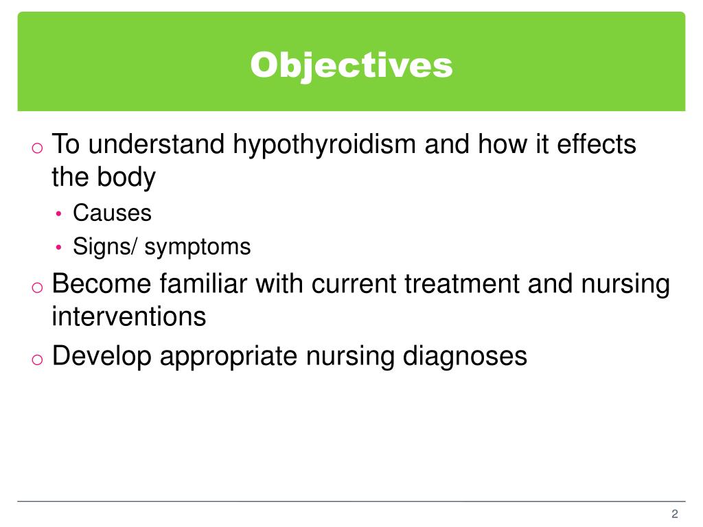 Ppt Hypothyroidism Powerpoint Presentation Free Download Id1999747