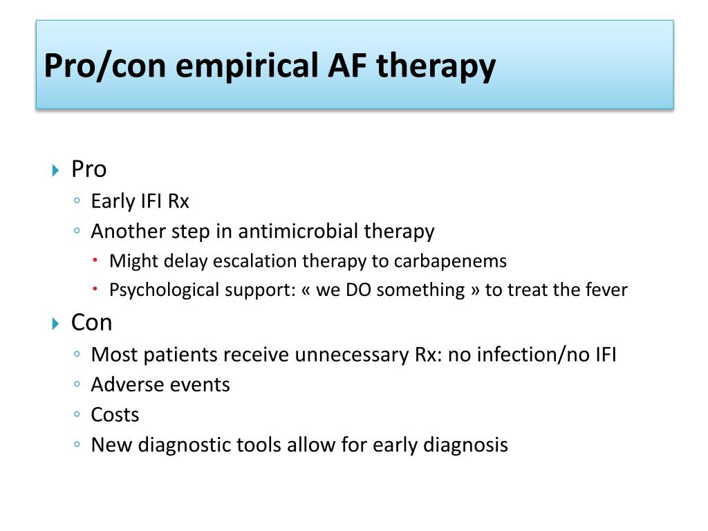 PPT Antifungal therapy in haematology patients Empirical or