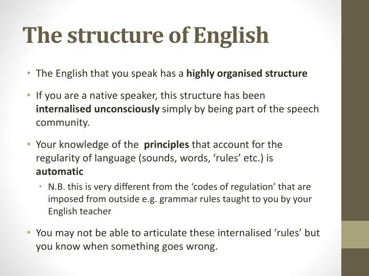 nonstandard english examples Chapter 19: living in the real world. Introductory remarks (p. 190.