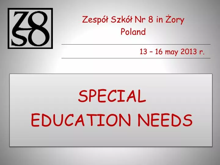PPT special education needs PowerPoint Presentation, free download