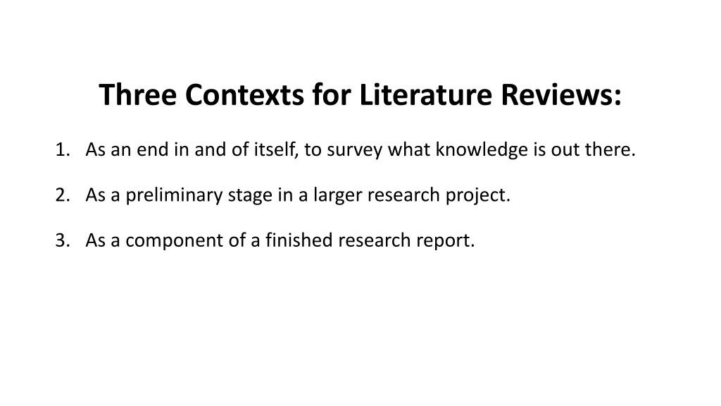 knopf jeffrey w. 2006. doing a literature review