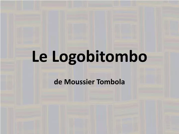 TÉLÉCHARGER MUSIQUE MOUSSIER TOMBOLA LOGOBITOMBO MOUSSIER LOGOBITOMBO MUSIQUE TÉLÉCHARGER TOMBOLA