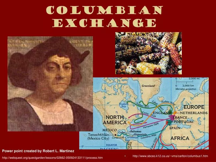 PPT Columbian Exchange PowerPoint Presentation, free download ID