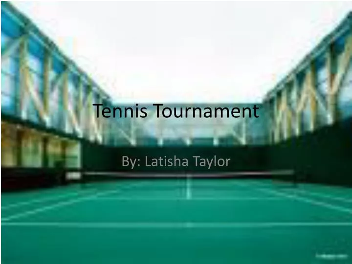 tennis tournament n.
