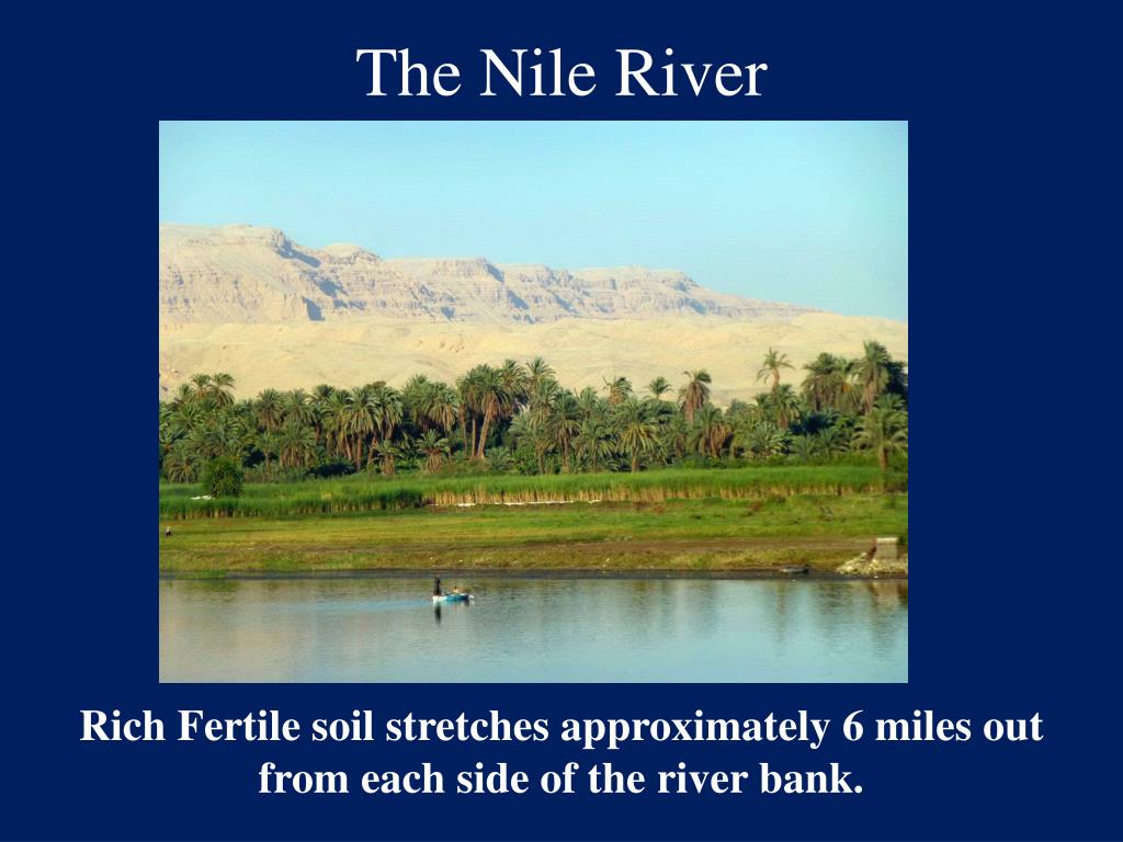nile river fertile soil