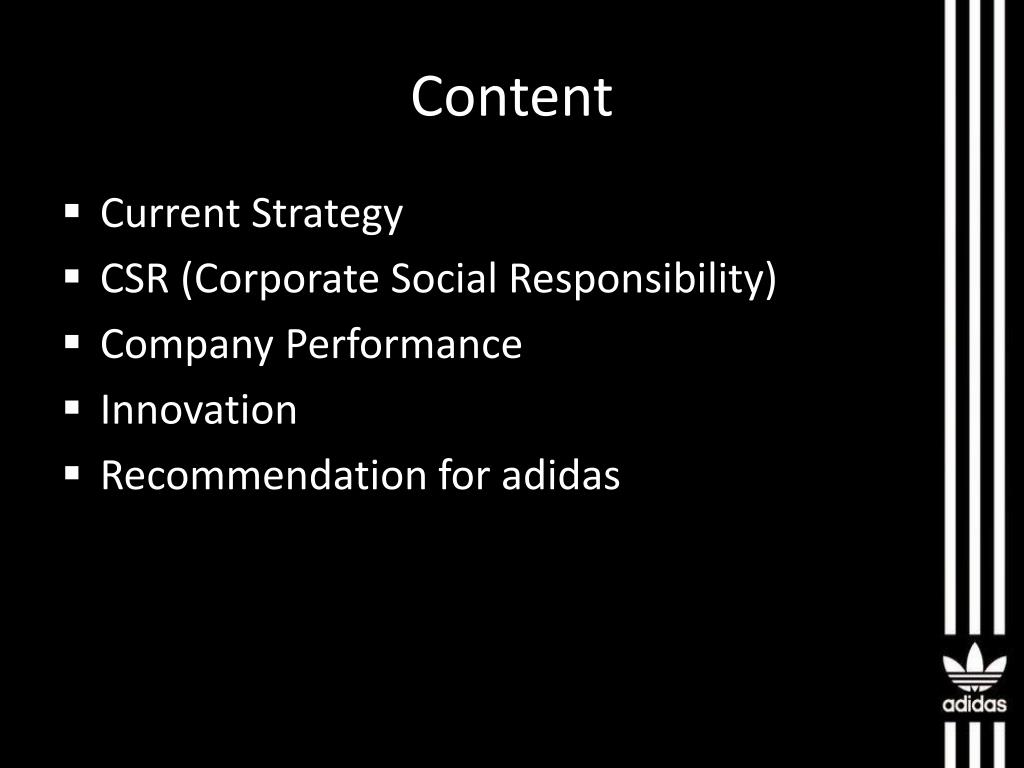 PPT - adidas AG PowerPoint Presentation, free download - ID:2004480
