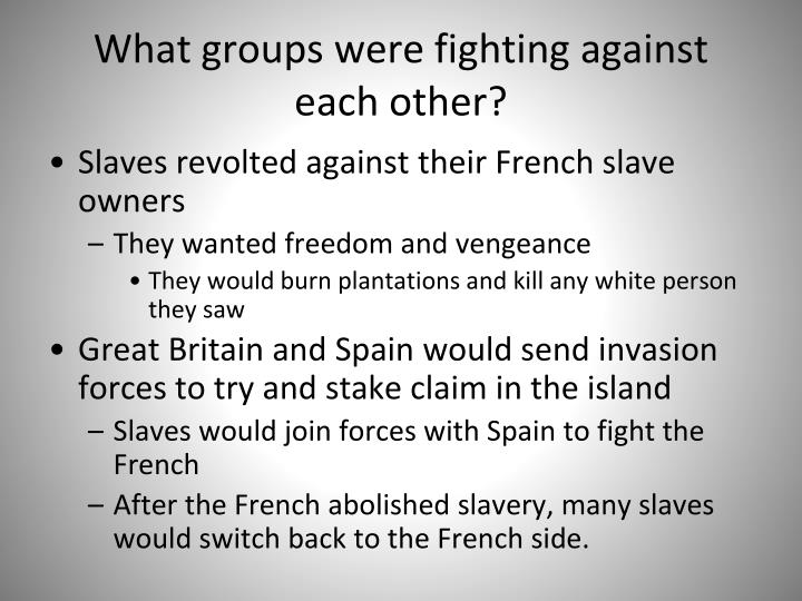 groups fighting it