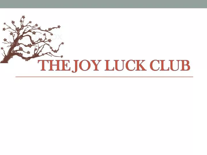 essay on joy luck club