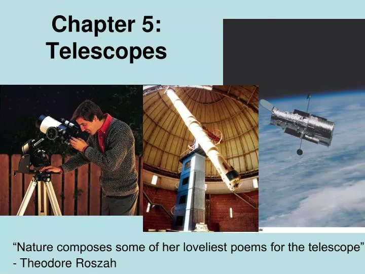 chapter 5 telescopes n.
