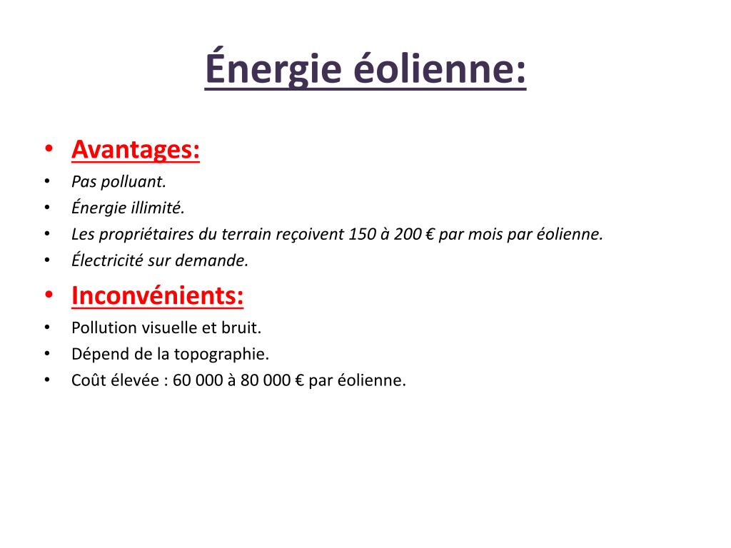 PPT - Les Energies Renouvelables PowerPoint Presentation, free download -  ID:2006502