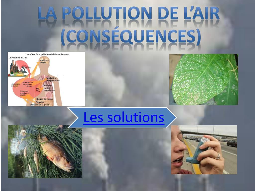 presentation pollution de lair