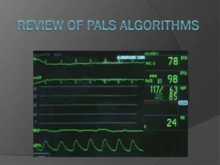 Ppt Review Of Pals Algorithms Powerpoint Presentation Free