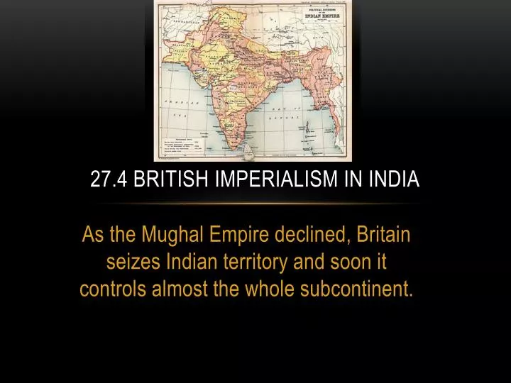 27 4 british imperialism in india n.