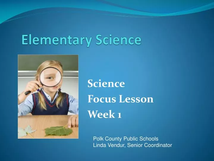 elementary science n.