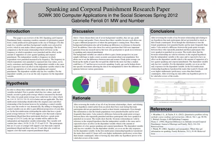 corporal punishment research paper