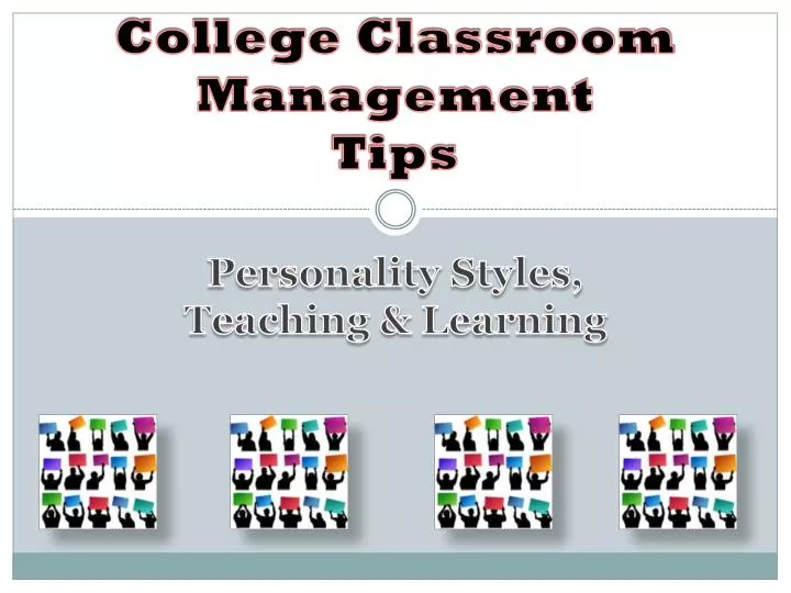 college classroom management tips n.