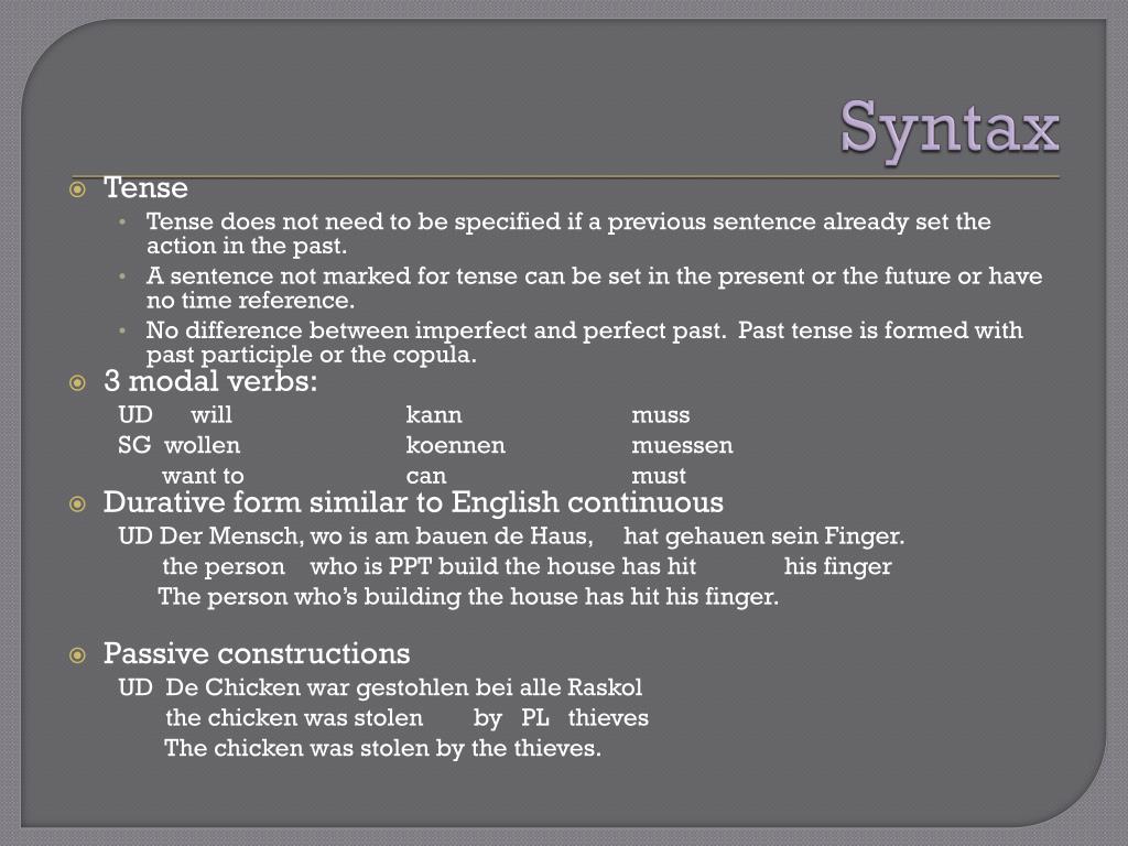 German Rabaul PPT - Unserdeutsch “Our German” Rabaul Creole German PowerPoint ...