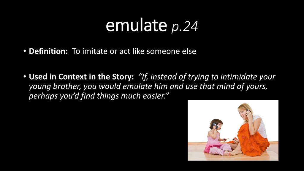What does sale emulate mean
