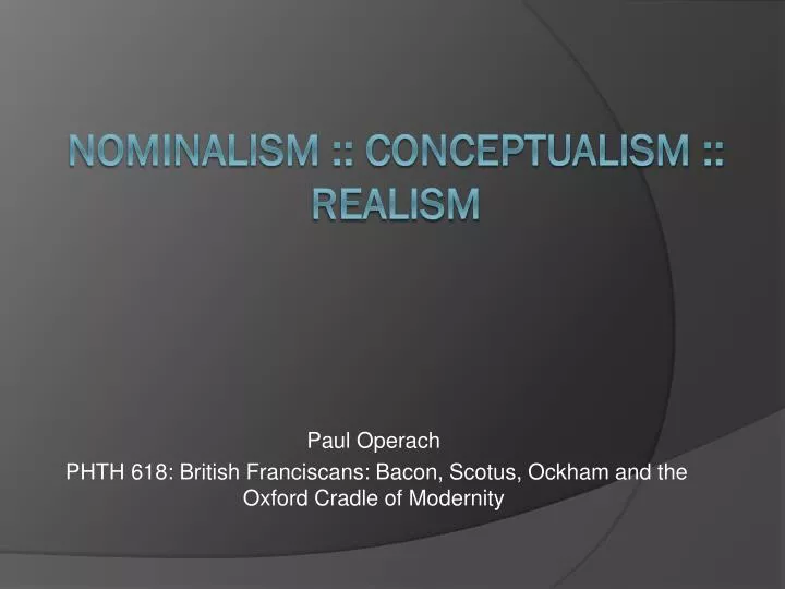 roger bacon ockham universals knowledge sense experience roger bacon ockham universals knowledge sense experience