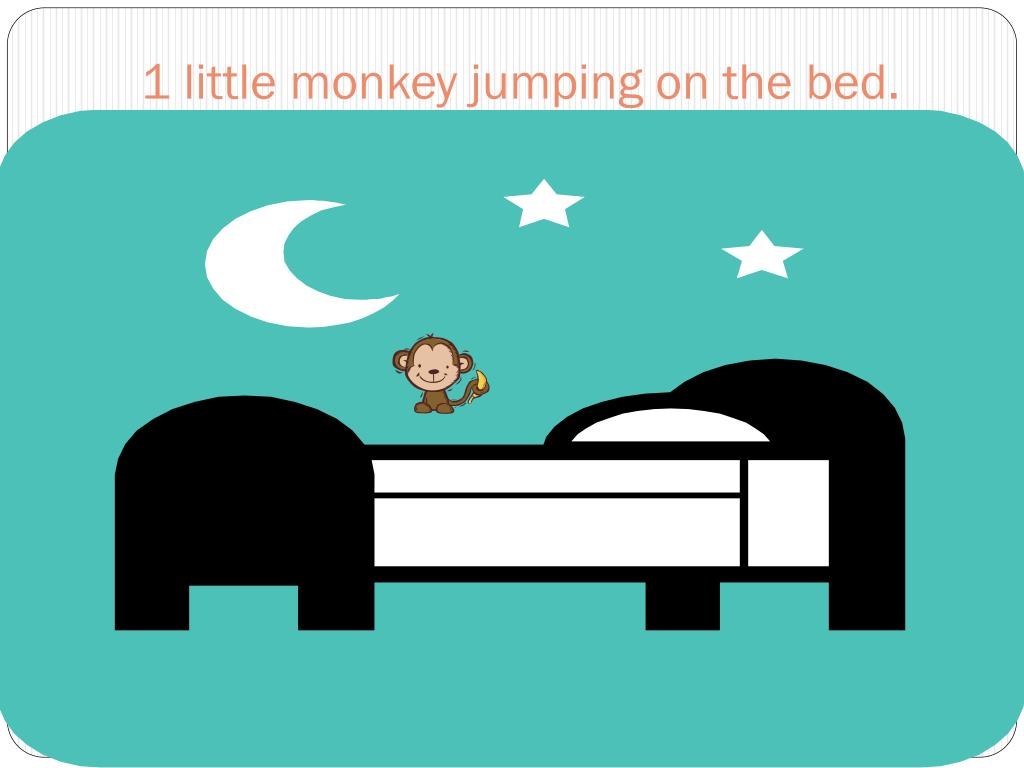 PPT - 5 little monkeys jumping on the bed PowerPoint Presentation, free  download - ID:2011817