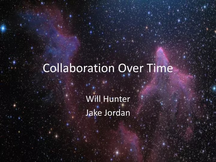 collaboration over time n.