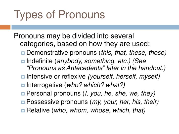 PPT - Pronoun-Noun Agreement PowerPoint Presentation - ID:2012462