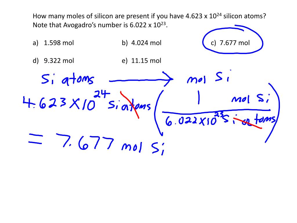 PPT - How many atoms of aluminum are present in 1.423 moles of aluminum
