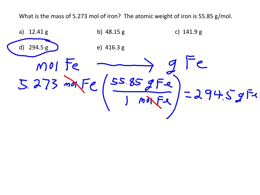 PPT - How many atoms of aluminum are present in 1.423 moles of aluminum