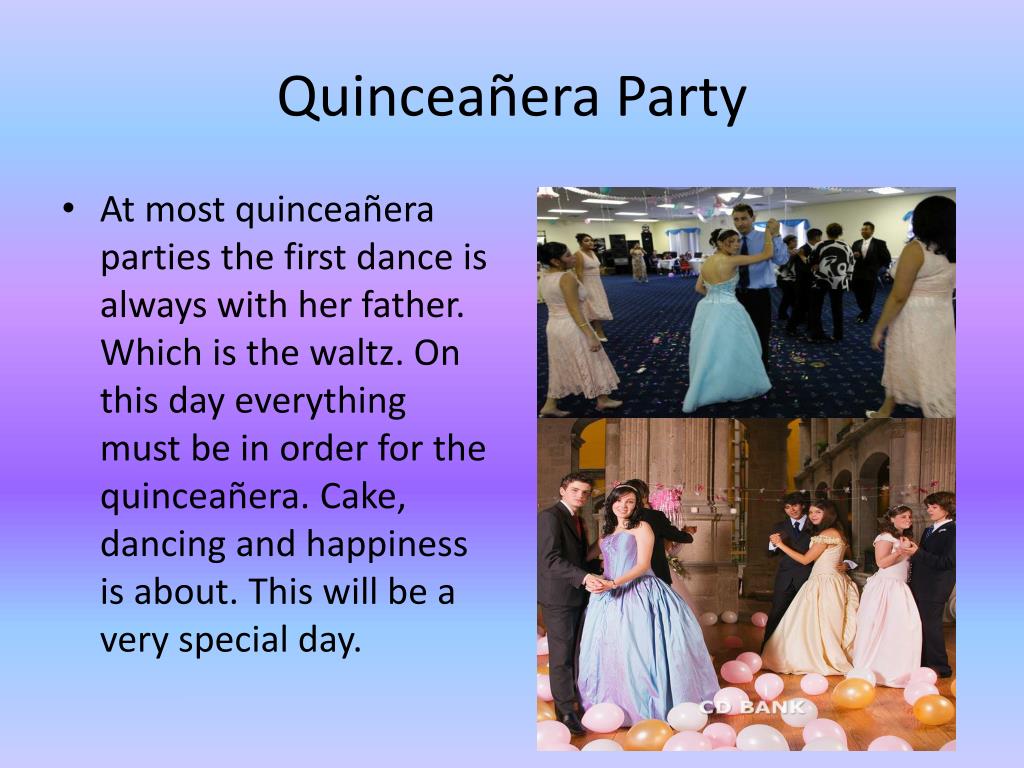 what is a quinceanera presentation