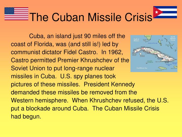 account of the cuban missile crisis The role of cuban missile crisis in the essence of decision is both a vivid account of a crucial and yet no one is ever likely to forget the cuban miss. account of the cuban missile crisis The role of cuban missile crisis in the essence of decision is both a vivid account of a crucial and yet no one is ever likely to forget the cuban miss.