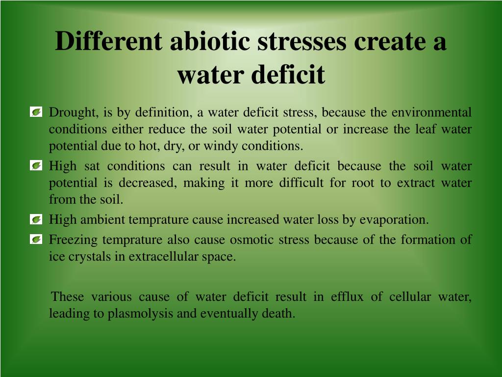 PPT Transgenic Approaches For Abiotic Stress Tolerance In Plants