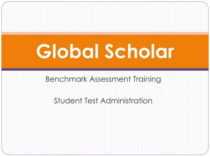 PPT Global Scholar PowerPoint Presentation, free download ID2014038